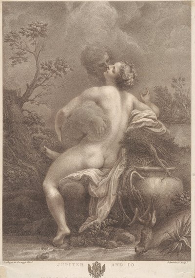 Jupiter und Io von Francesco Bartolozzi