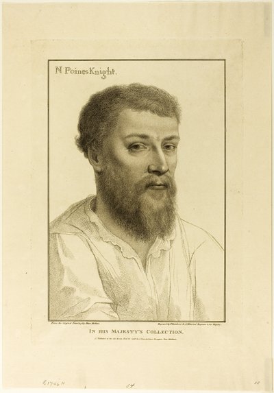 Sir Nicholas Poines von Francesco Bartolozzi