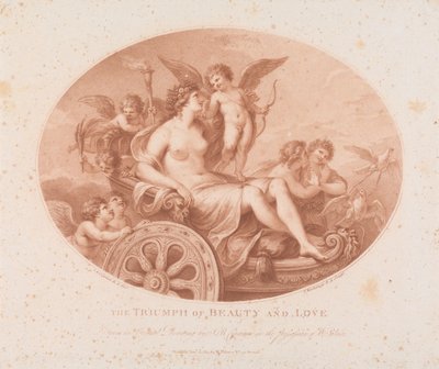 Der Triumph der Schönheit und der Liebe von Francesco Bartolozzi
