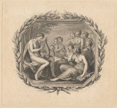 Ticket für den Vorteil von Herrn Giardini von Francesco Bartolozzi