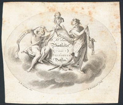 Handelskarte, William Wilson von Francesco Bartolozzi