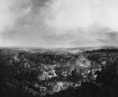Der erste Tag der Schlacht von Freiburg, 3. August 1644 von Francesco Giuseppe Casanova