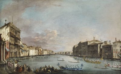 Regatta in Venedig von Francesco Guardi