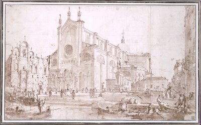 Santi Giovanni e Paolo von Francesco Guardi