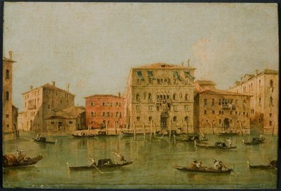 Ansicht des Palazzo Loredan dell