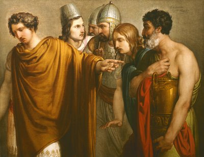Tod von Abradatas von Francesco Hayez