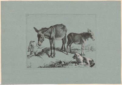 Tafel 5, aus dem Satz von 12 Pastoralszenen von Francesco Londonio