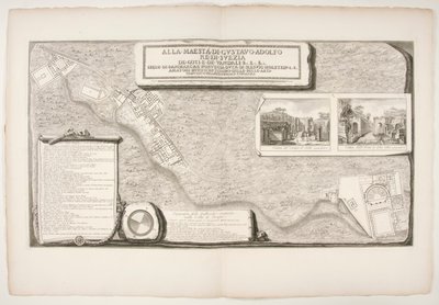 Topografia delle fabbriche scoperte nella città di Pompei von Francesco Piranesi