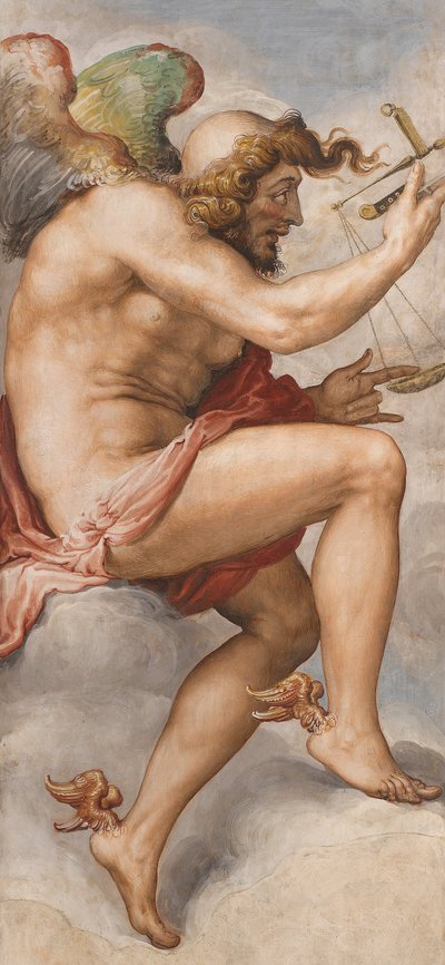 Zeit als Gelegenheit (Kairos) von Francesco Salviati