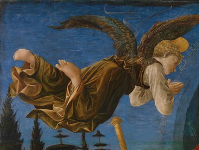 Engel-Panel des Pistoia Santa Trinità Altars, 1455-1460 von Francesco di Stefano Pesellino