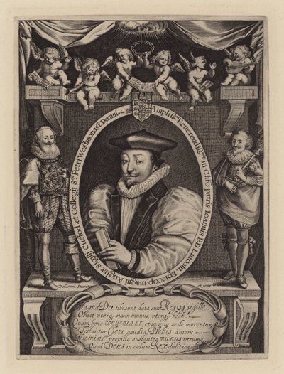 John Williams, Bischof von Lincoln, später Erzbischof von York, um 1621 von Francis (after) Delaram