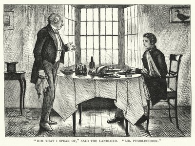 Illustration für Große Erwartungen von Charles Dickens von Francis Arthur Fraser