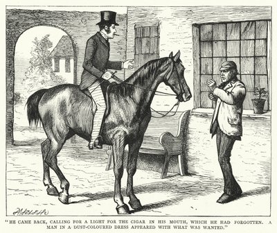 Illustration für Große Erwartungen von Charles Dickens von Francis Arthur Fraser
