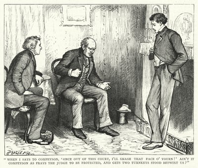 Illustration für Große Erwartungen von Charles Dickens von Francis Arthur Fraser