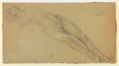 Studie für "Diana und ihre Begleiterinnen unter den Sternbildern" von Francis Augustus Lathrop