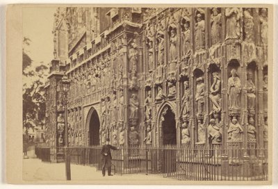 [Eine Kathedrale, möglicherweise Exeter] von Francis Bedford