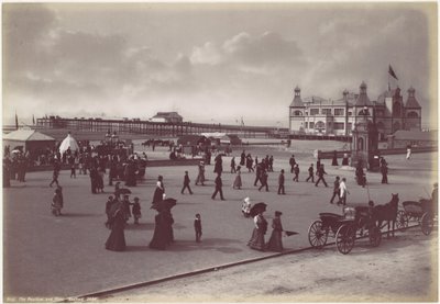 Rhyl. Der Pavillon und der Pier von Francis Bedford