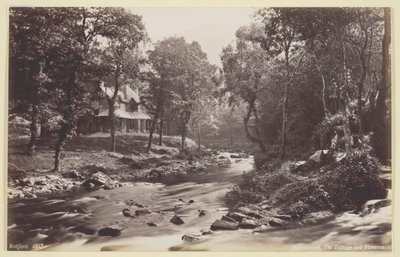 Watersmeet, das Cottage und die Bäche, 1860-94 von Francis Bedford