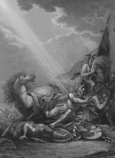 Die Bekehrung des Heiligen Paulus von Francis Bourgeois
