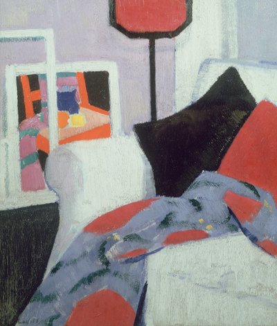 Das weiße Sofa, 7 Ainslie Place, ca. 1915 von Francis Campbell Boileau Cadell