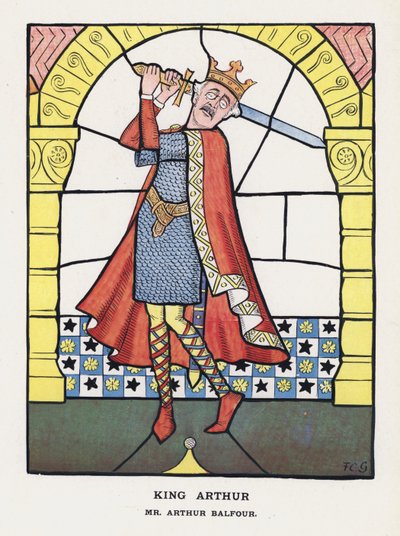 König Artus, Mr. Arthur Balfour von Francis Carruthers Gould
