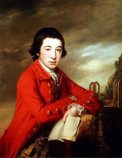 Porträt des Sohnes der Familie Barwell von Francis Cotes