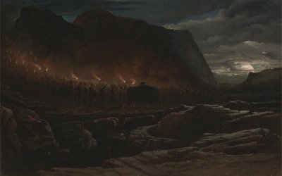 Trauerzug von Francis Danby