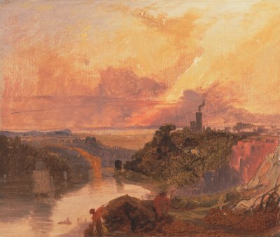 Die Avon-Schlucht bei Sonnenuntergang von Francis Danby