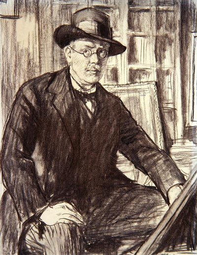 Selbstporträt von Francis Dodd