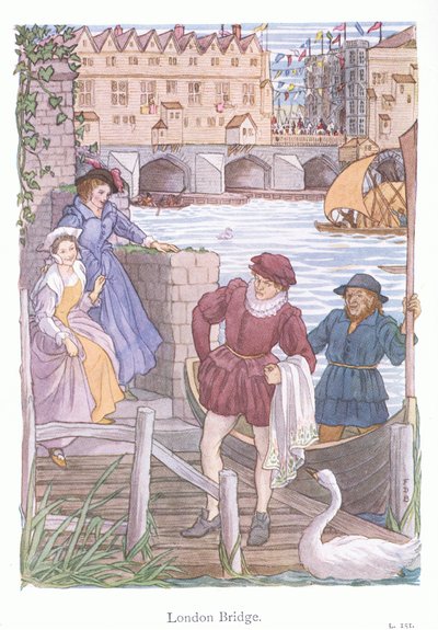 London Bridge von Francis Donkin Bedford