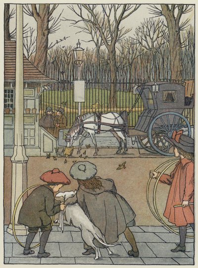 Londoner Spatzen beim Abendessen von Francis Donkin Bedford