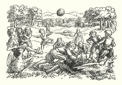 Fröhliches England: Fußball von Francis Donkin Bedford