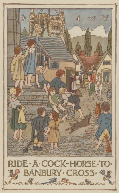 Reite ein Schaukelpferd nach Banbury Cross von Francis Donkin Bedford