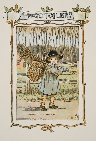 Vignette aus Vierundzwanzig Arbeiter, veröffentlicht 1900 von Francis Donkin Bedford