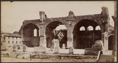 Basilika von Konstantin von Francis Frith