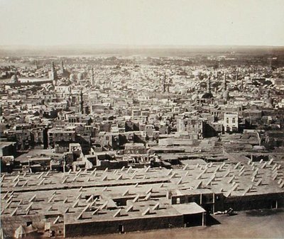 Kairo, von der Zitadelle, ca. 1856-58 von Francis Frith