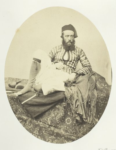 Porträt, Türkisches Sommerkostüm, 1857 von Francis Frith