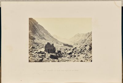 Das Kloster von Sinai und die Ebene von Er-Raha von Francis Frith