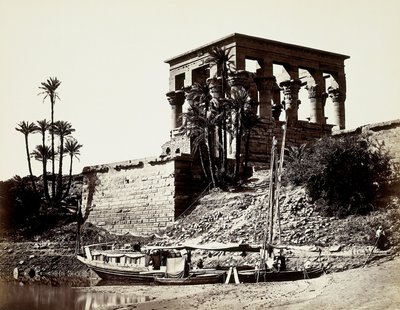 Der Hypäthral-Tempel, Philae (Ägypten) von Francis Frith