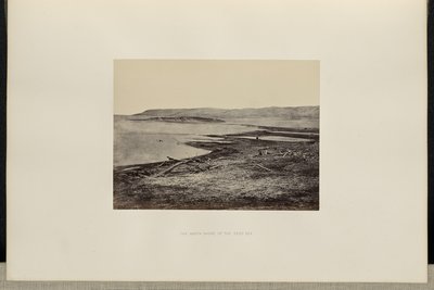 Die Nordküste des Toten Meeres von Francis Frith