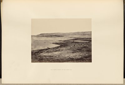 Die Nordküste des Toten Meeres von Francis Frith