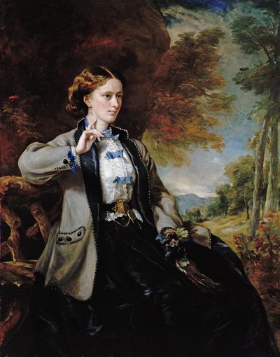 Porträt der Hon. Mrs. Meynell-Ingram von Francis Grant