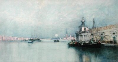 Mondaufgang am Canal Grande von Francis Hopkinson Smith