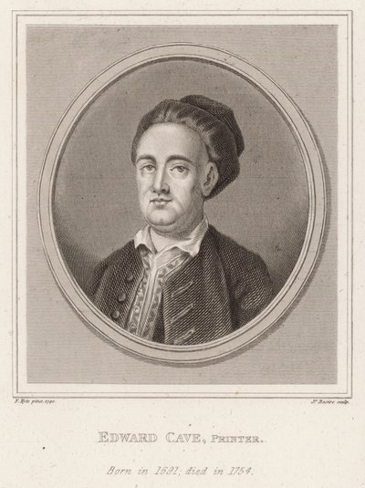Edward Cave, Drucker, geboren 1891, gestorben 1754 von Francis Kyte