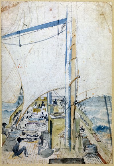 Sklaven an Deck von Francis Meynell