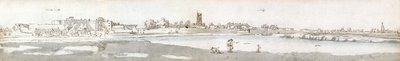 Cardiff im Jahr 1678 von Francis Place
