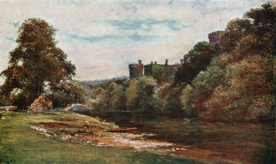 Der Blackwater bei Schloss Lismore von Francis S. Walker