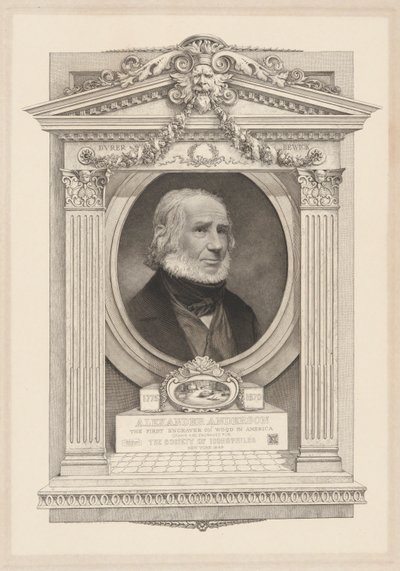 Porträt von Alexander Anderson von Francis Scott King