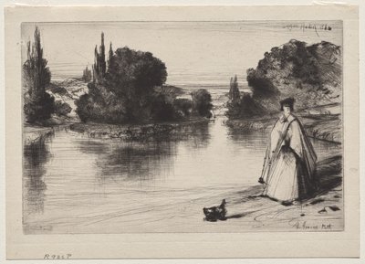 Der Treidelpfad von Francis Seymour Haden