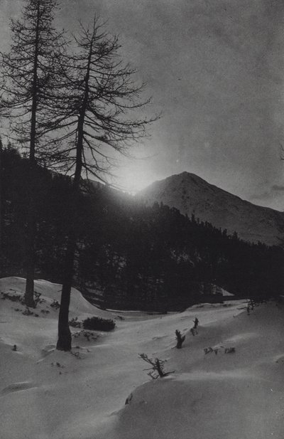 Die Alpen: In der Nähe von Obergurgl von Francis Sydney Smythe